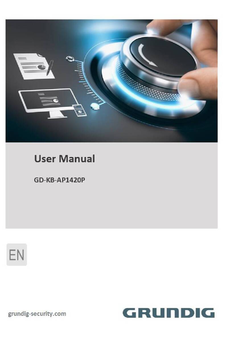 Grundig GD-KB-AP1420P User manual