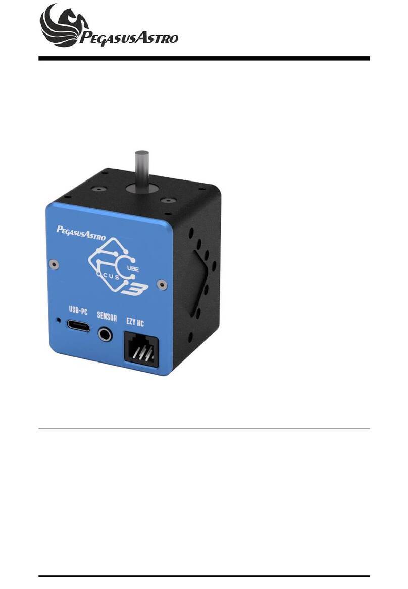 Pegasus Astro FOCUSCUBE V3 product manual Pegasus Astro FOCUSCUBE V3 product manual