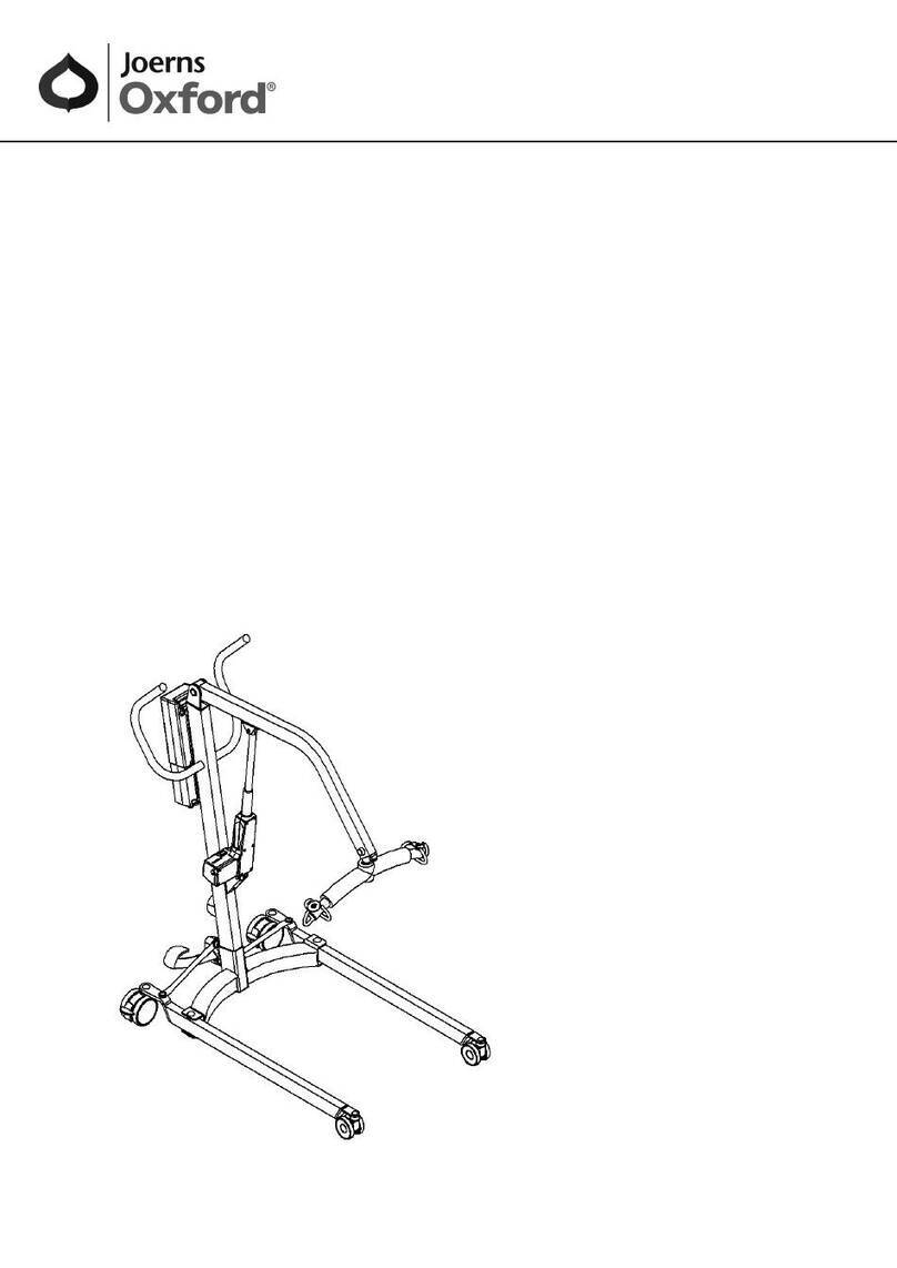 Joerns Oxford Mini 140 Service manual