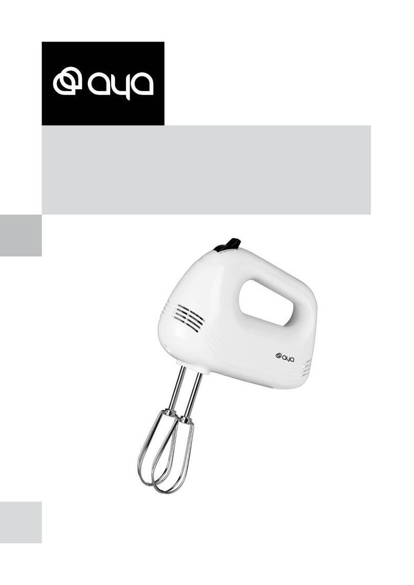AYA HM1072 instruction manual