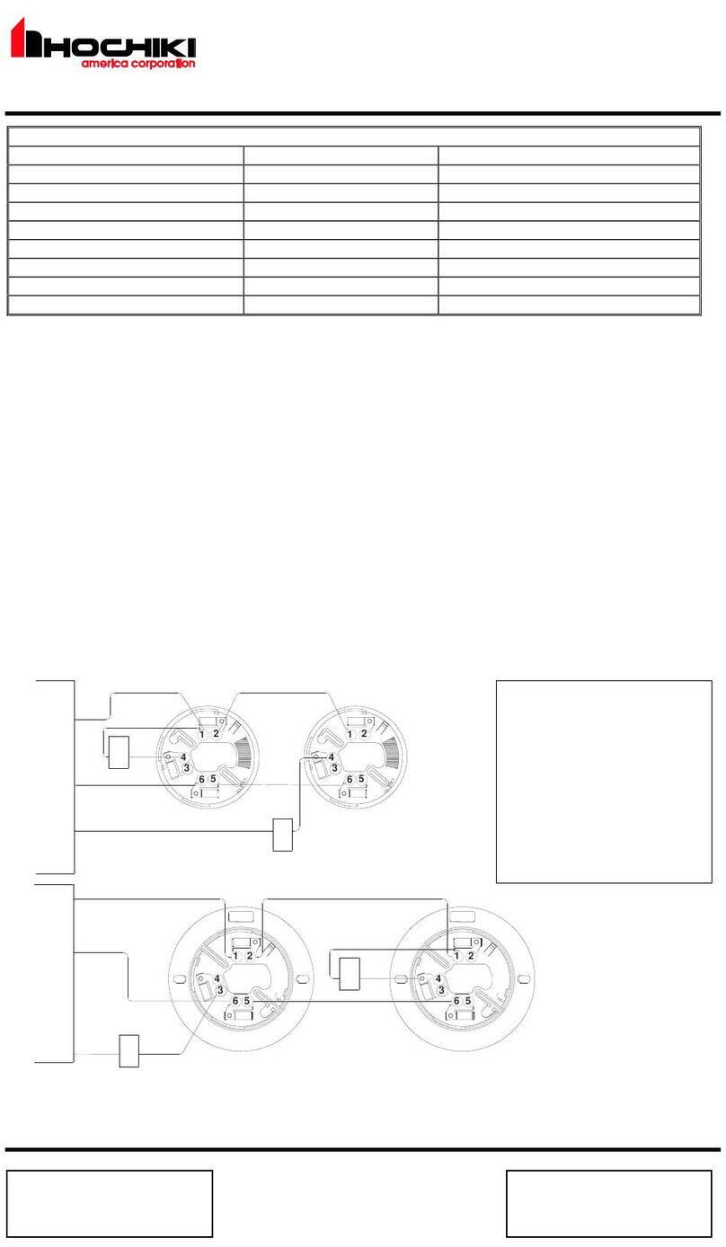 Hochiki America Corporation ALO-V Installation and maintenance instructions Hochiki America Corporation ALO-V Installation and maintenance instructions