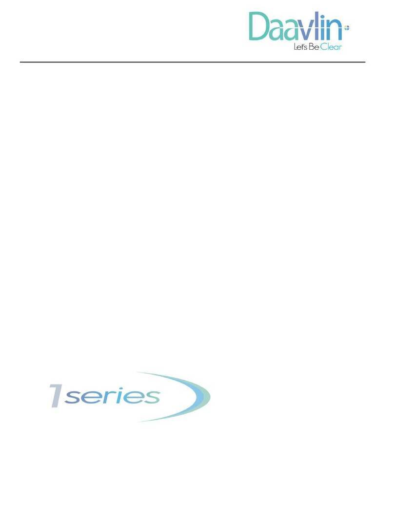 Daavlin 1 Series Operation manual