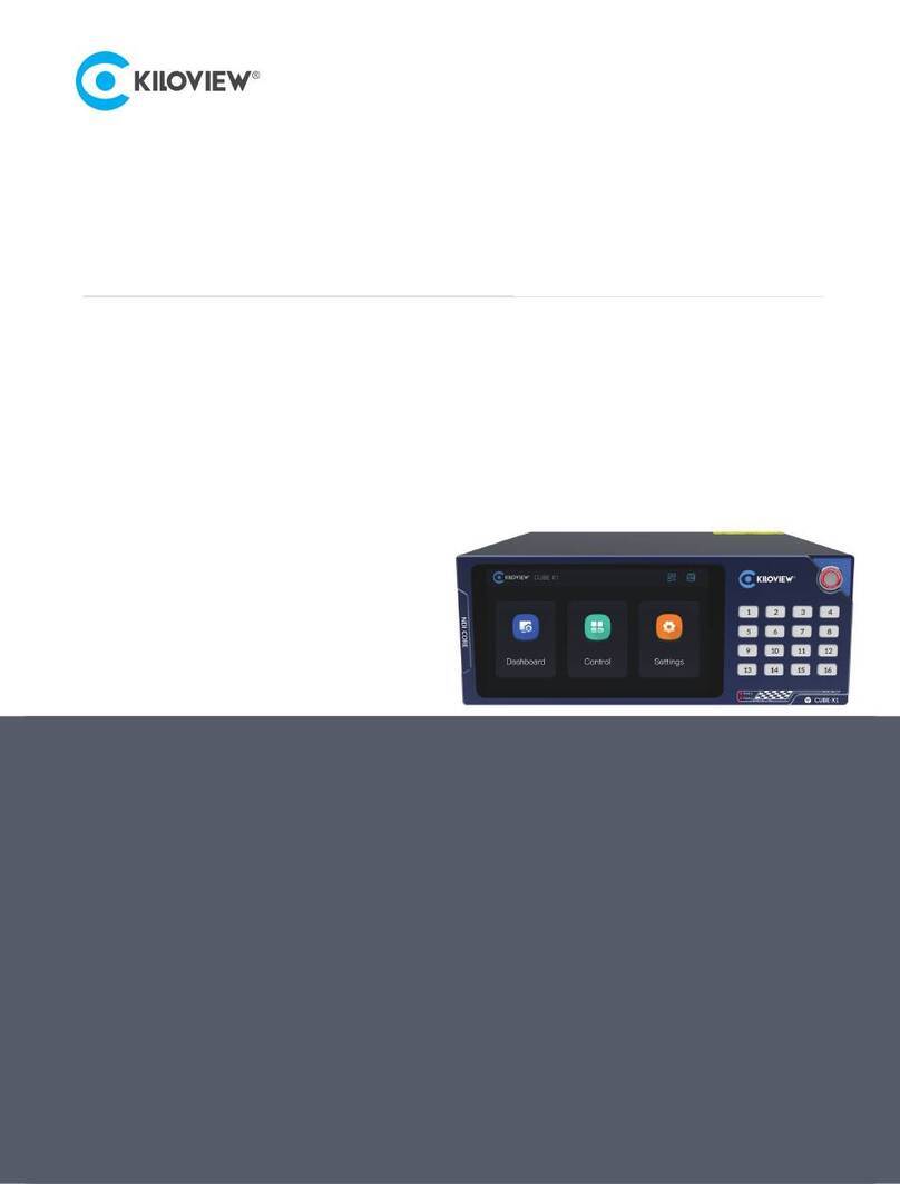 Kiloview CUBE X1 quick start guide