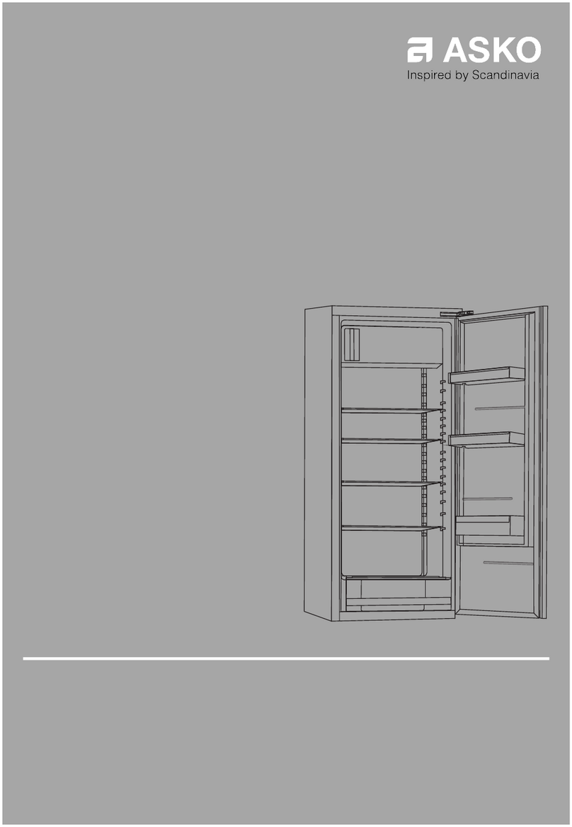 Asko RFB31231EI User manual