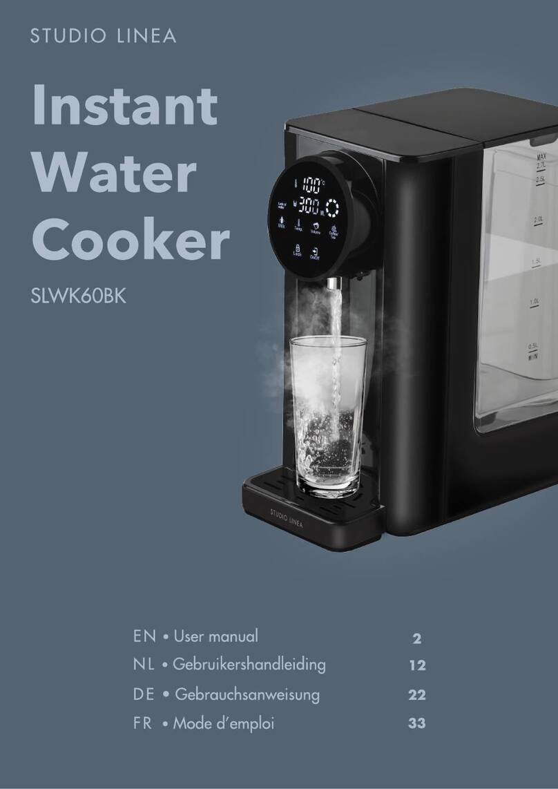 STUDIO LINEA SLWK60BK user manual