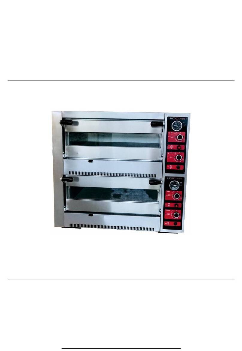 Inoxclass MARGARITA M501EG User, maintenance and installation manual
