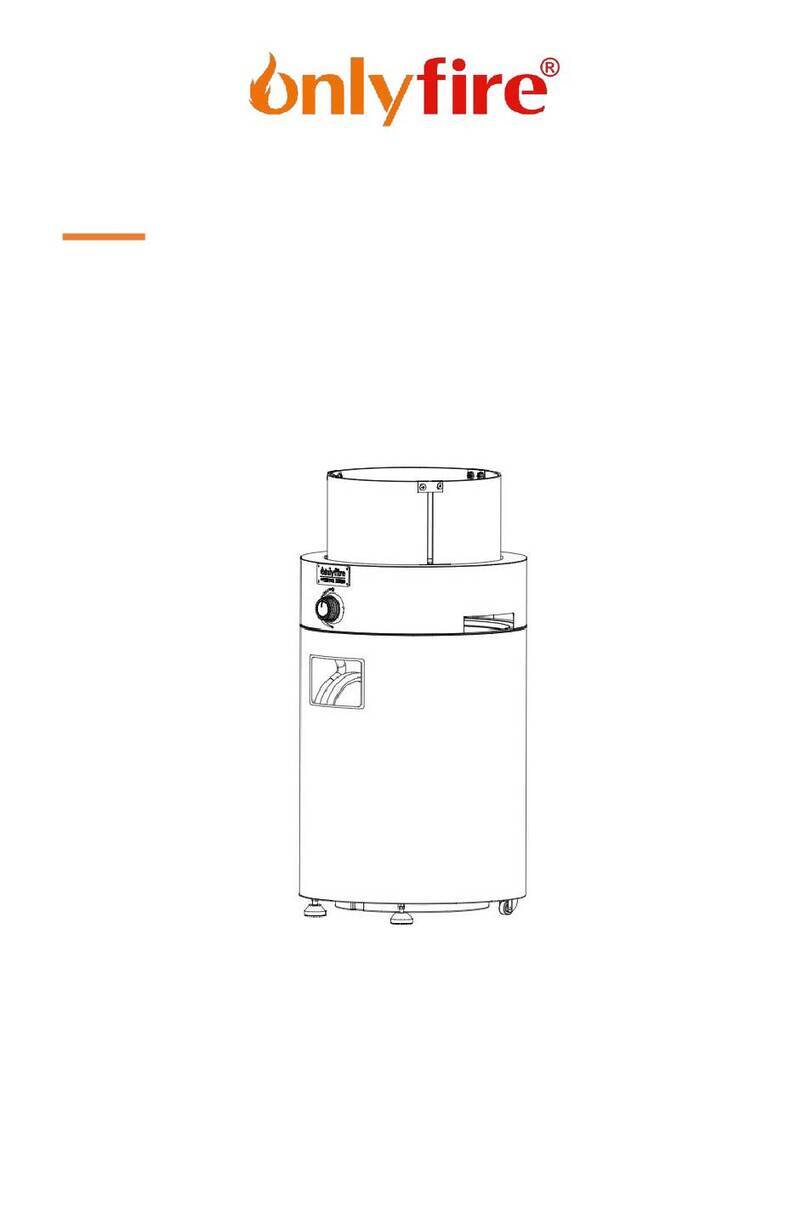 Onlyfire FP034 MANUAL & SAFETY INSTRUCTIONS