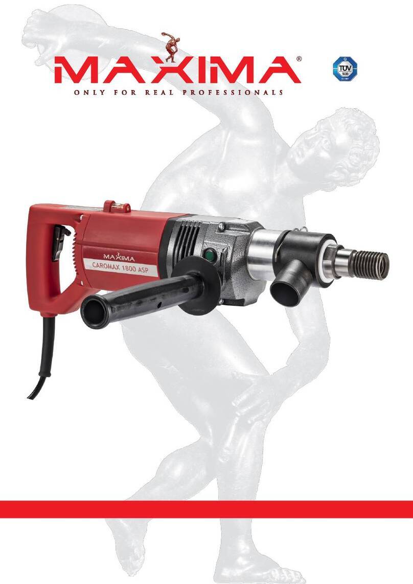 Maxima Caromax 1800 ASP User manual