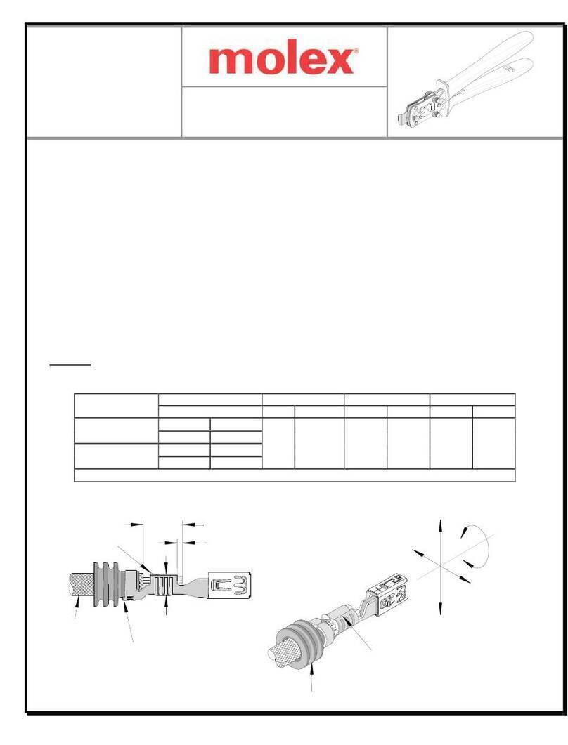 molex 63819-3500 User manual