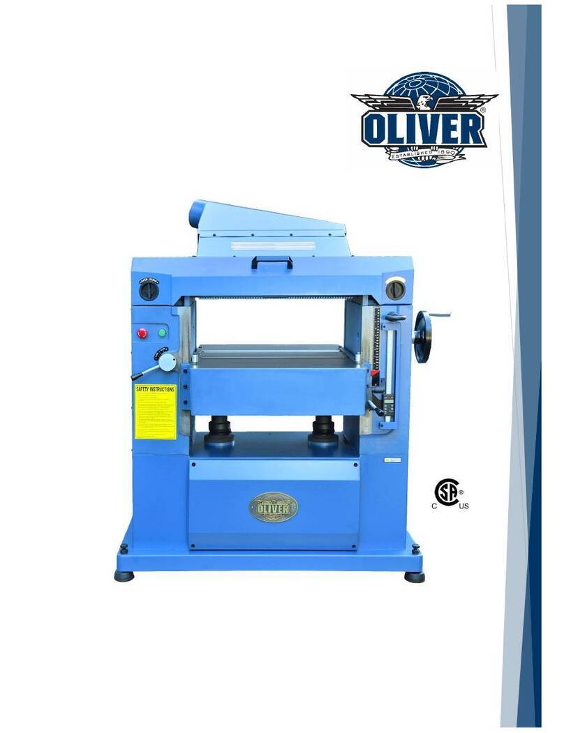 Oliver 4455 User manual