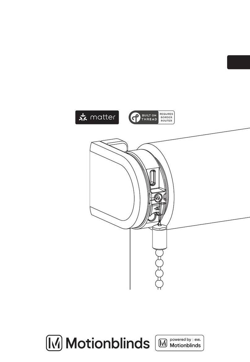 MOTION BLINDS CM-03-E user manual MOTION BLINDS CM-03-E user manual