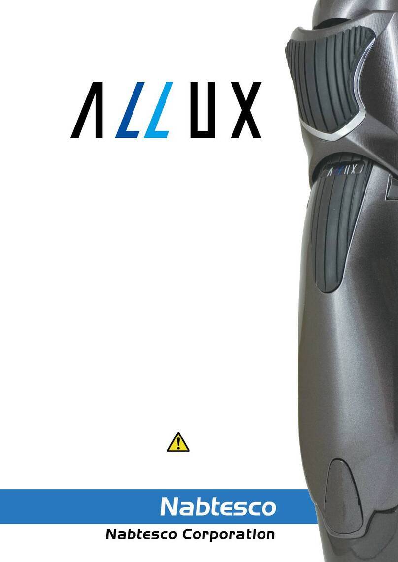 Nabtesco ALLUX User manual Nabtesco ALLUX User manual