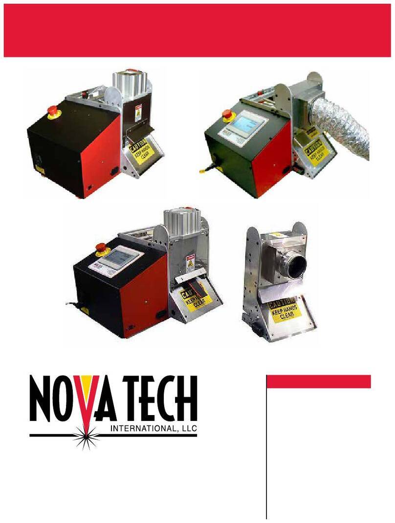 Nova Technology International, LLC RX-200 User manual