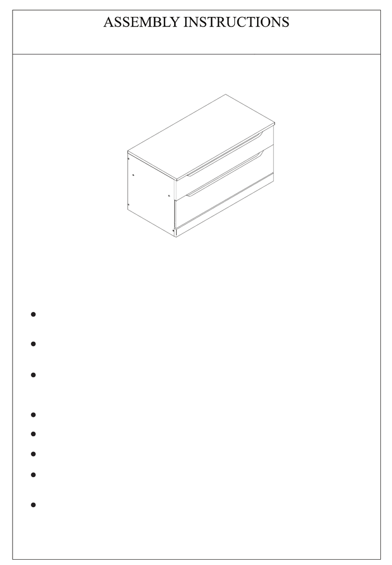 2K Furniture Designs SU6043 User manual