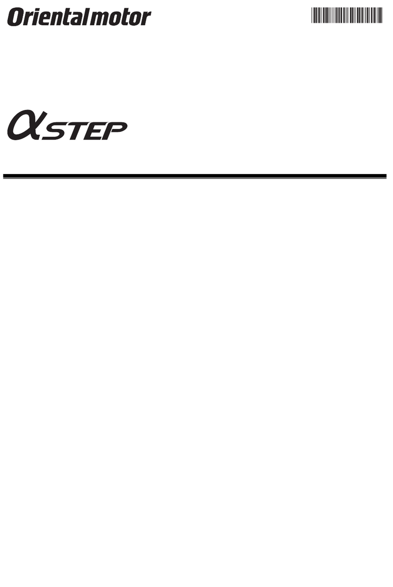 Oriental motor alphaSTEP ARL Series Manual