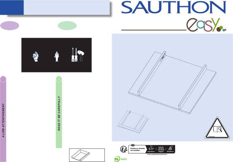 SAUTHON easy TOKYO XV951A User manual