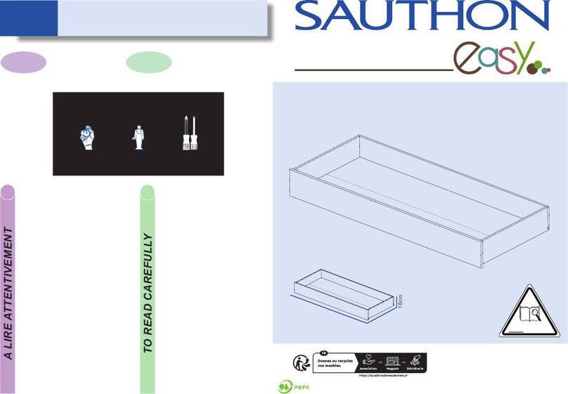 SAUTHON easy TOKYO XV611A User manual