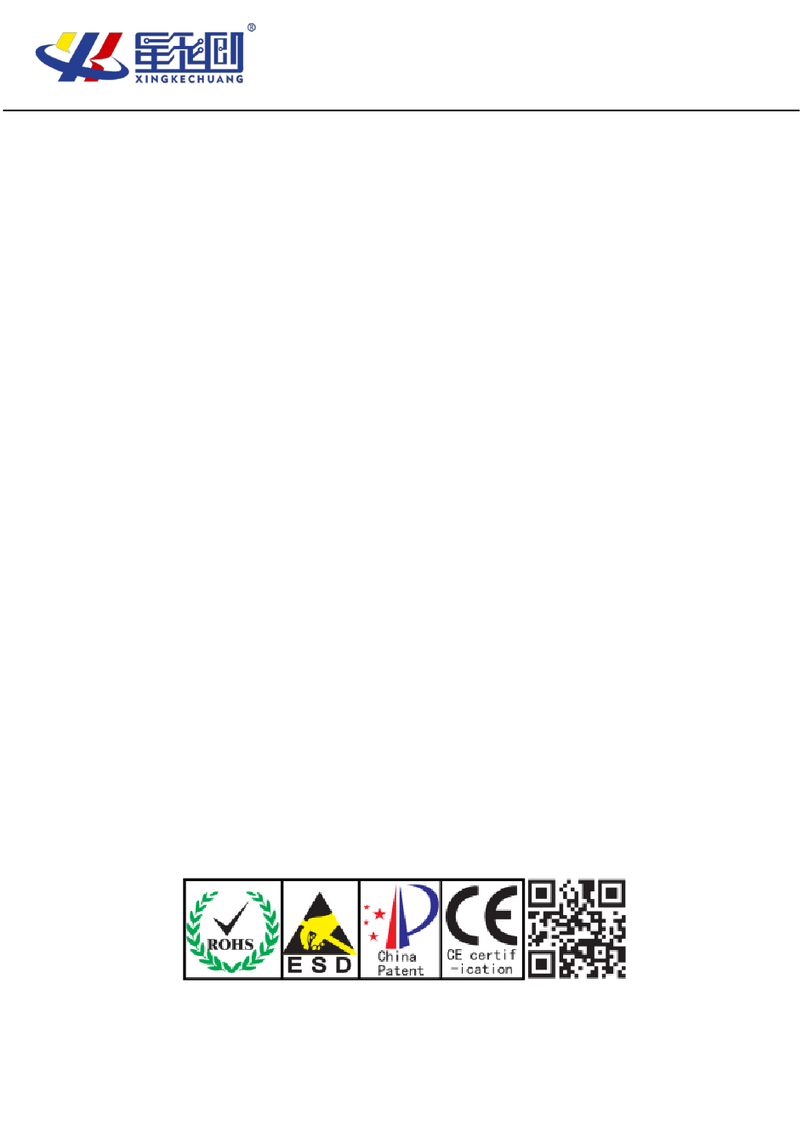 XingKeChuang XKC-003K4 User manual