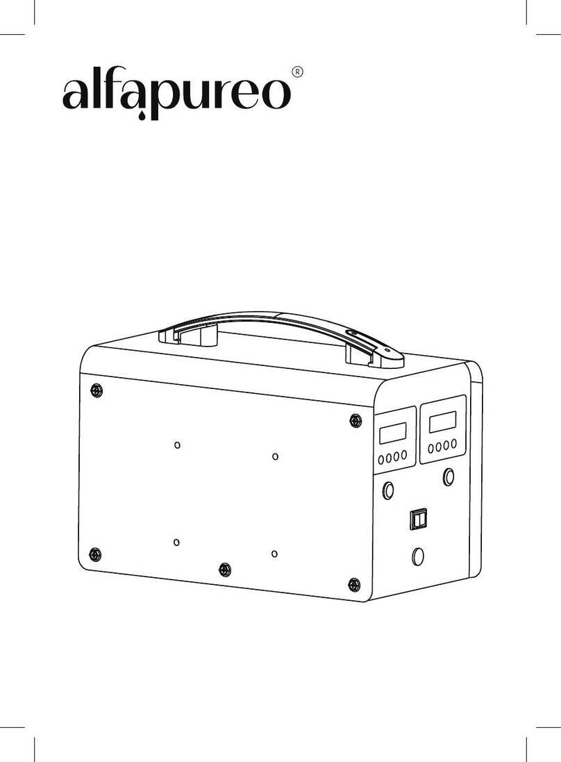 alfapureo Pro Max product manual