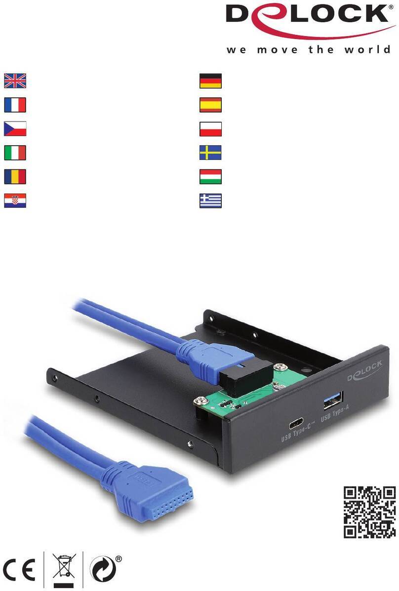 DeLOCK 63962 User manual