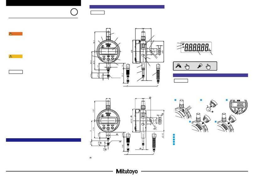 Mitutoyo ID-SX User manual