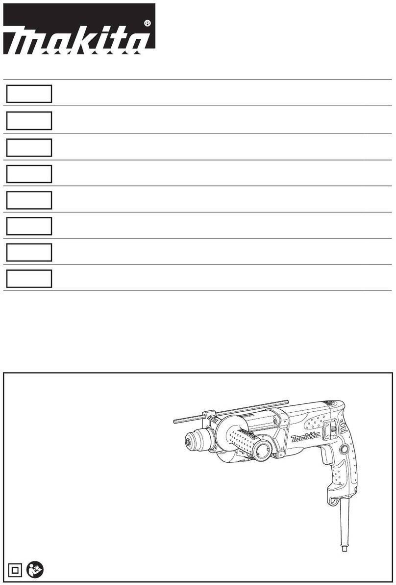 Makita HR2470 instruction manual