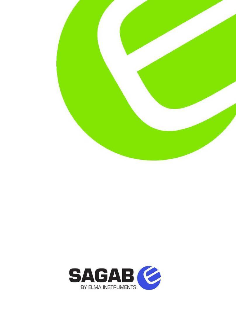 Elma Instruments SAGAB 981A User manual