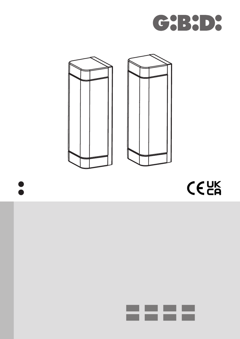 GiBiDi DCF180DB installation instructions