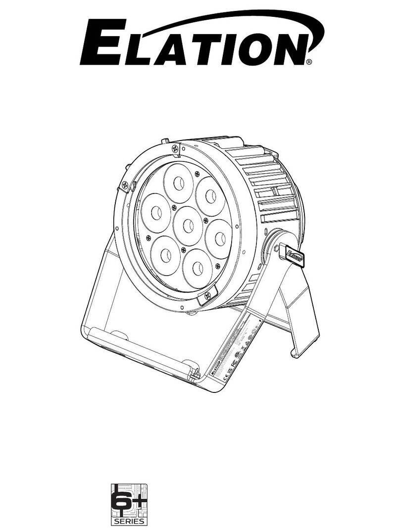 Elation 6+ Series user manual