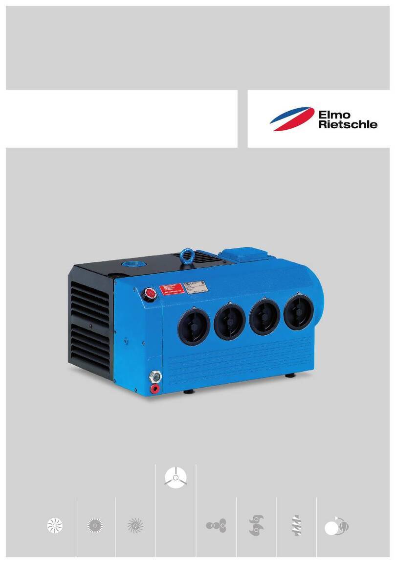 Elmo Rietschle V-VC 40 OXY User manual