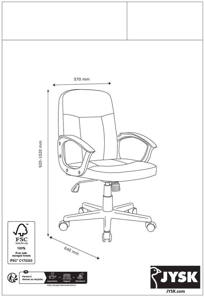 Jysk NIMTOFTE 3690248 manual