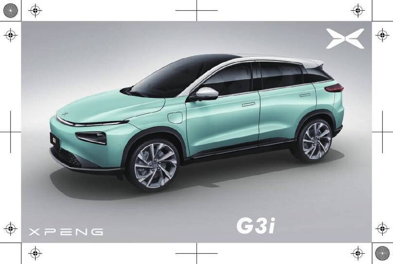 XPENG G3i 2022 user manual