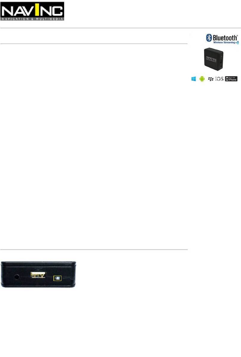 NavInc BT-VW-12P User manual
