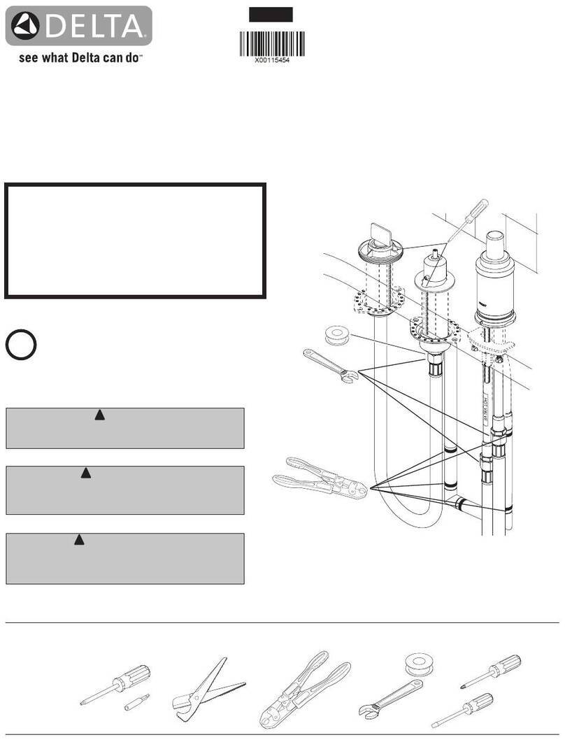 Delta R3709-PX User manual