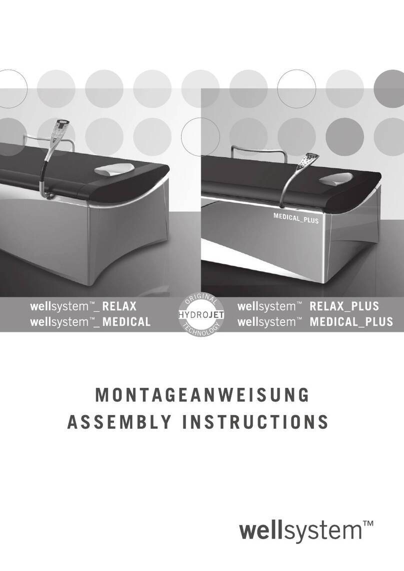 WELLSYSTEM RELAX Assembly instructions