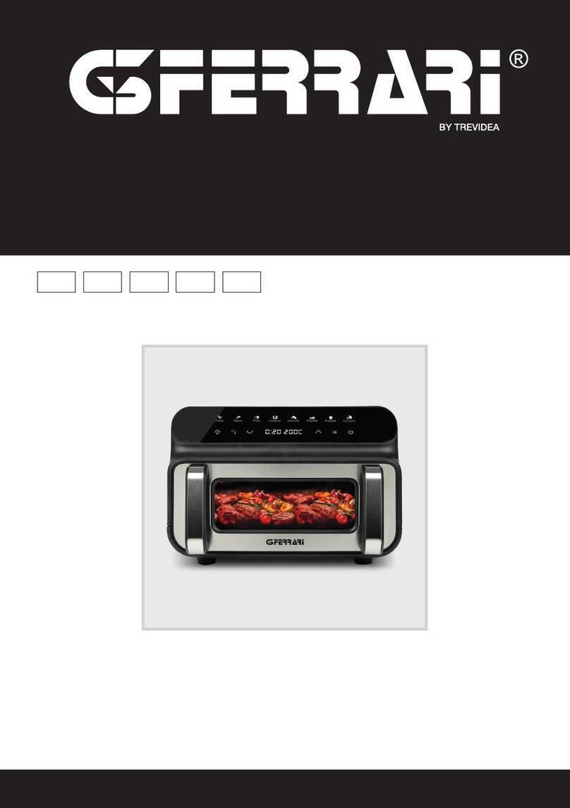 TREVIDEA G3 Ferrari Friggisano BBQ G10181 user manual