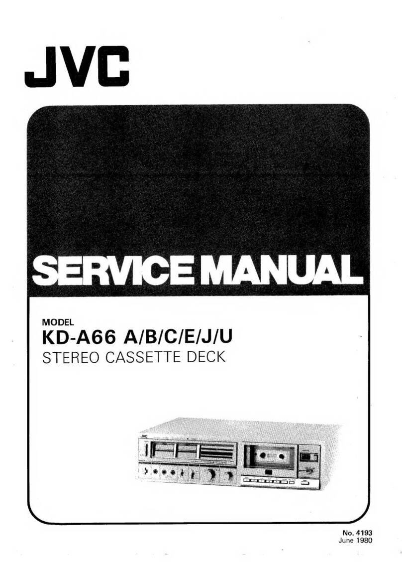 JVC KD-A66 User manual
