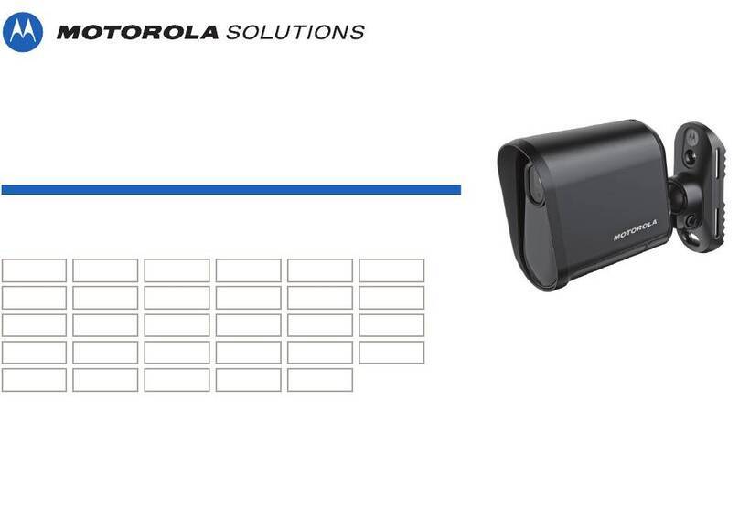 Motorola L6Q Specification sheet Motorola L6Q Specification sheet
