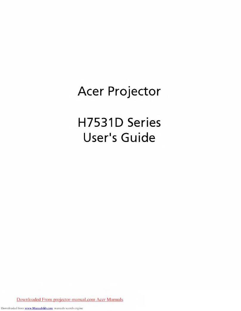 Acer H7531D Series user guide