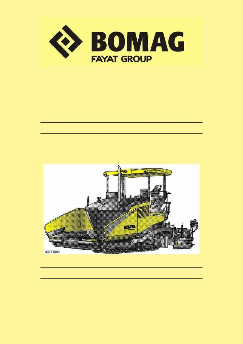 Fayat Group BOMAG BF 800 C Service manual