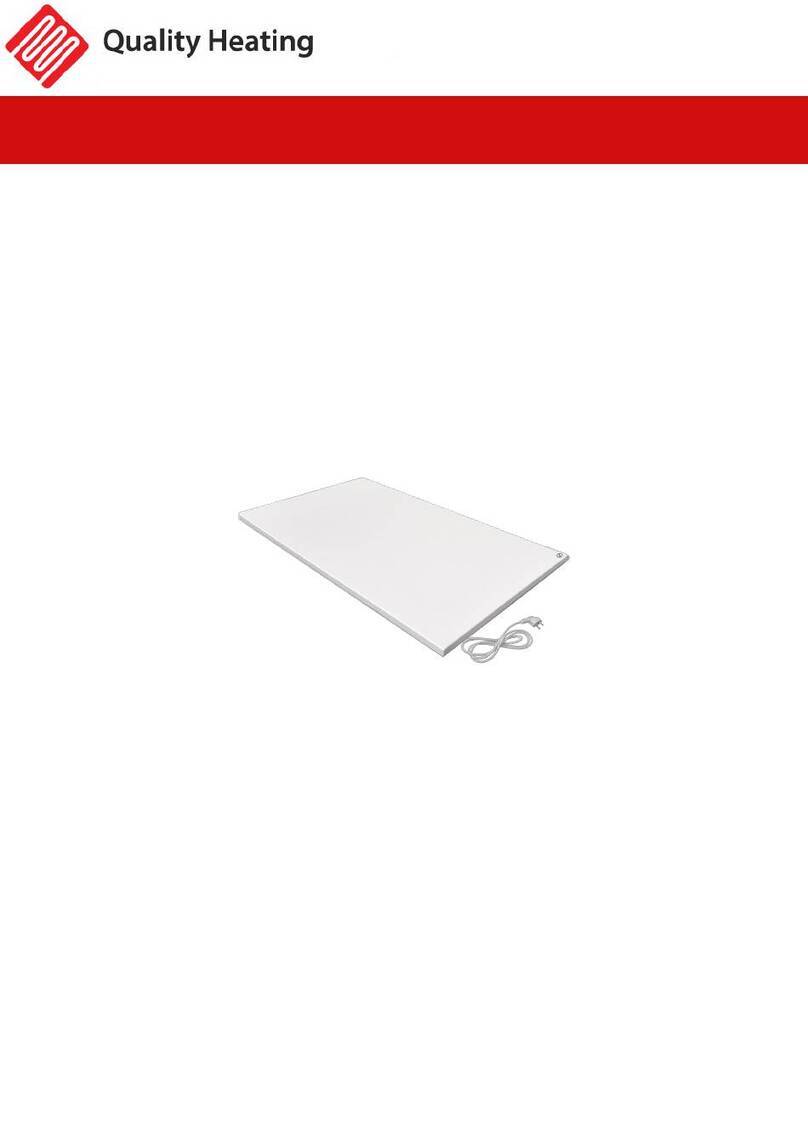 Quality Heating QH-FR Series manual