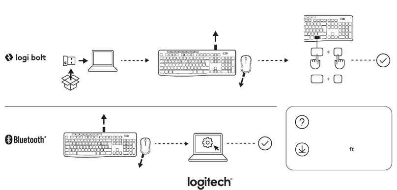 Logitech MK370 COMBO for Business quick start guide