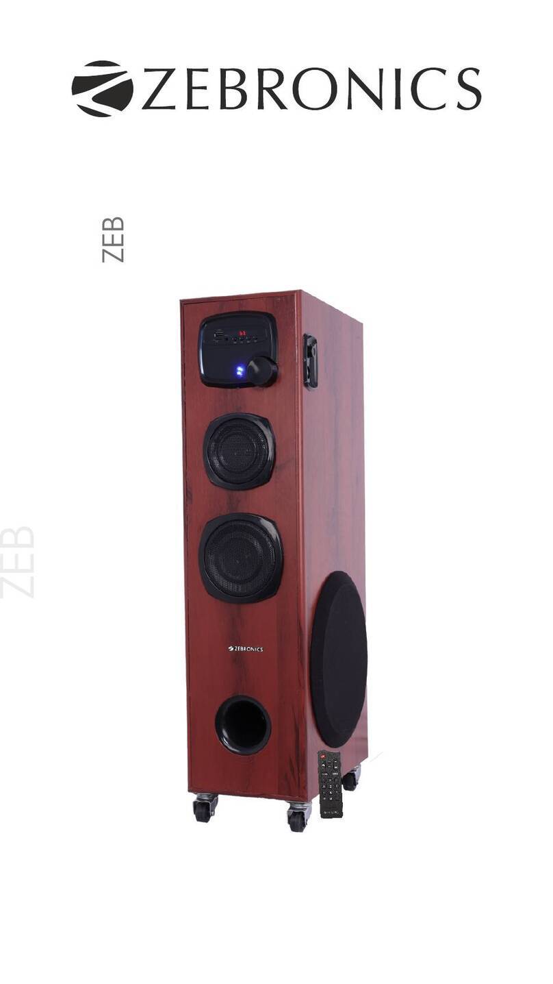 Zebronics ZEB-BT909RUCF User manual Zebronics ZEB-BT909RUCF User manual