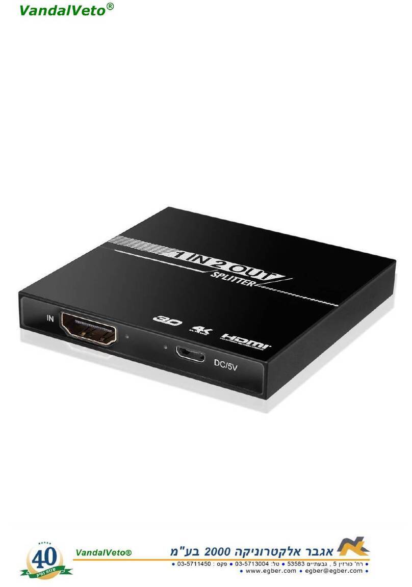 egber VandalVeto 800711 user manual
