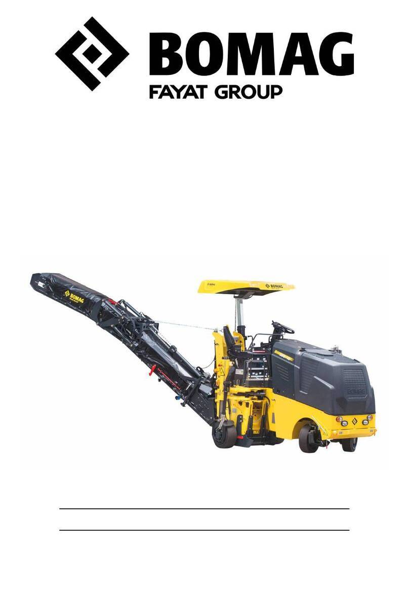 Fayat Group BOMAG BM 500/15 Service manual
