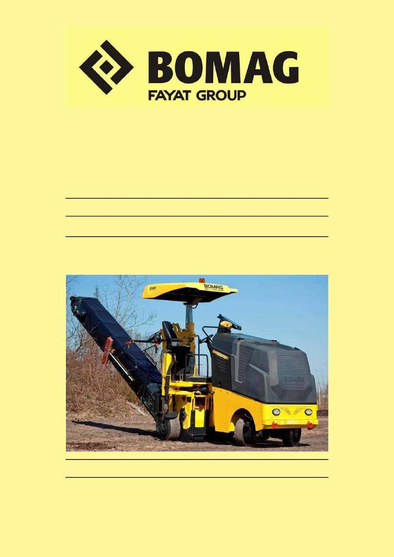 Fayat Group BOMAG BM 500/15 Service manual