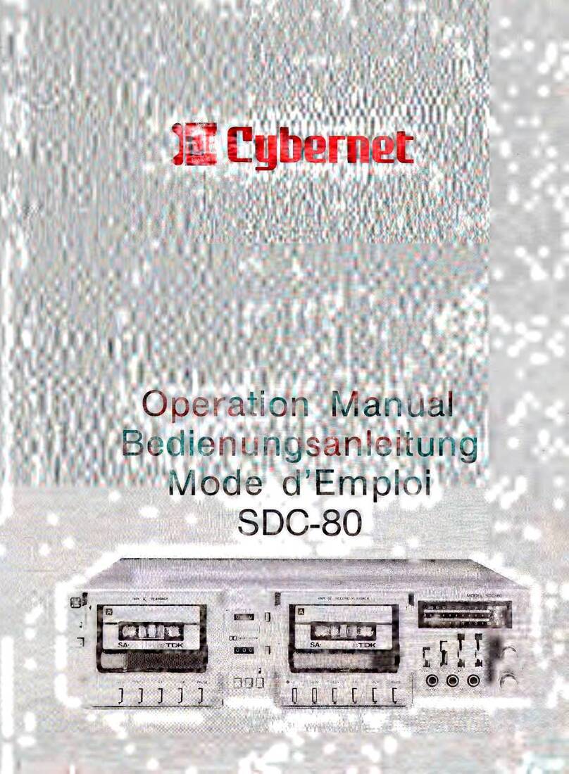 Cybernet SDC-80 User manual