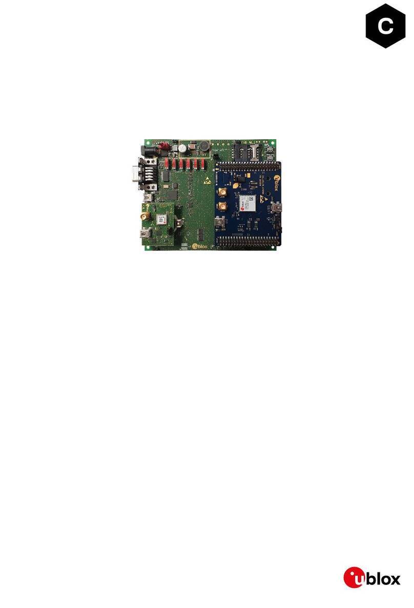 Ublox EVK-LEXI-R422 User manual