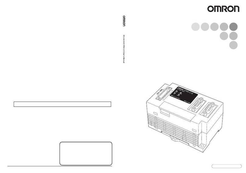 Omron V700-L12 User manual