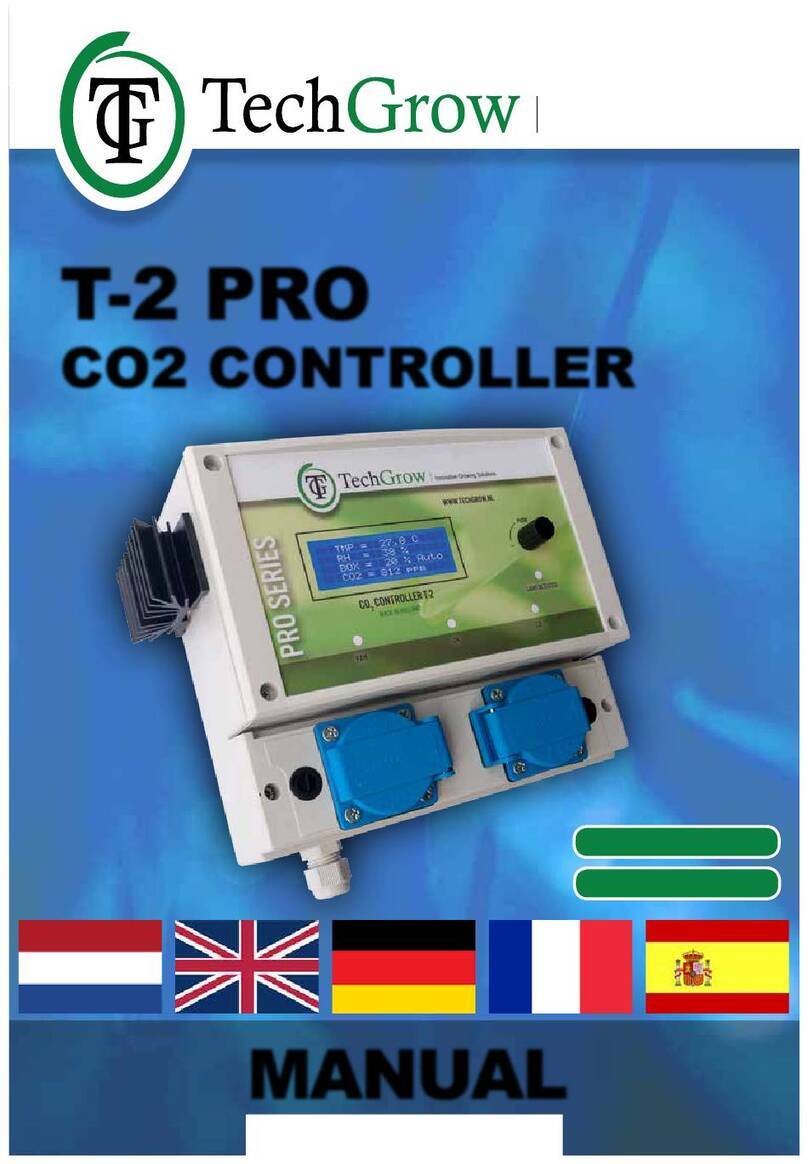 TechGrow T-2 PRO User manual